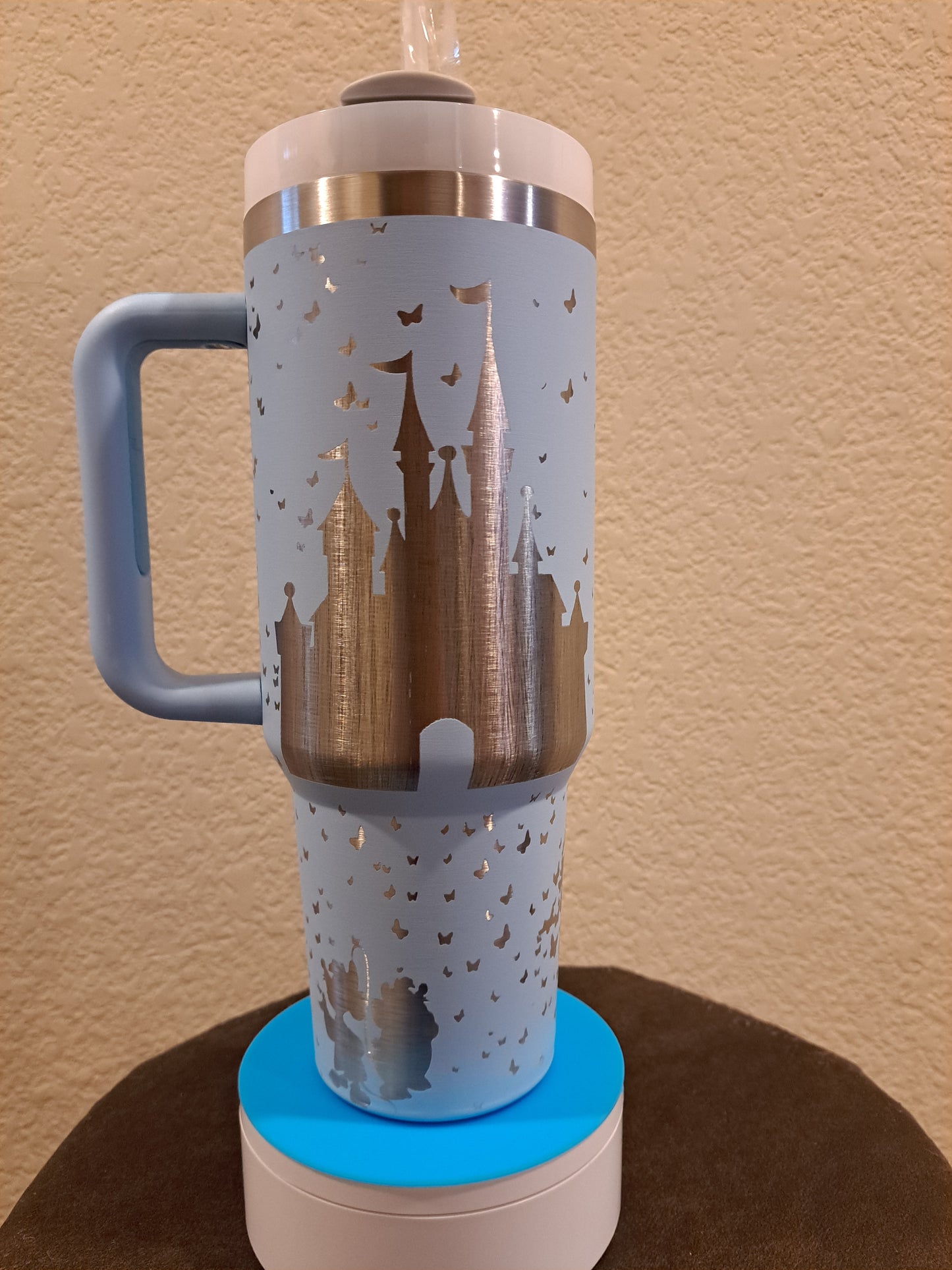 40oz Princess Stainless Steel Insulated Tumbler with Handle